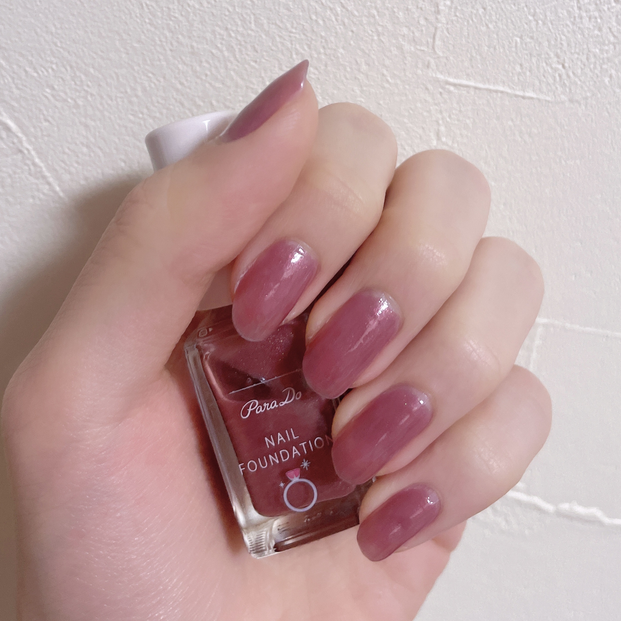 ネイルファンデーション/パラドゥ/マニキュアを使ったクチコミ（2枚目）