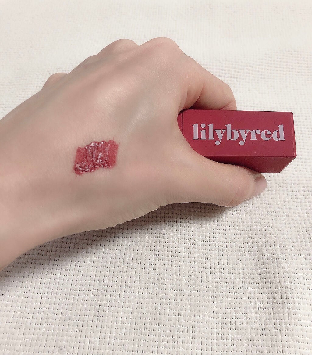 ムードライアー ベルベットティント/lilybyred/リップティントを使ったクチコミ(3枚目)