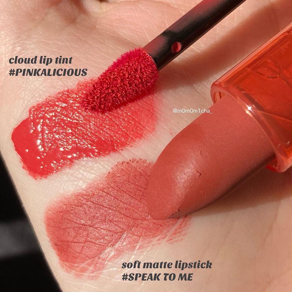 3CE SOFT MATTE LIPSTICK/3CE/口紅を使ったクチコミ(2枚目)