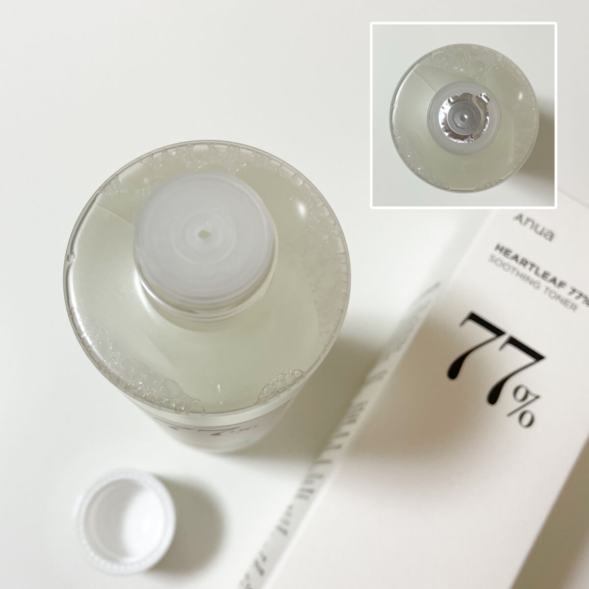 ドクダミ 77 スージングトナー/Anua/化粧水を使ったクチコミ（2枚目）