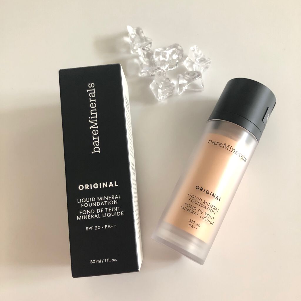 オリジナル リキッド ミネラル ファンデーション/bareMinerals/リキッドファンデーションを使ったクチコミ(1枚目)