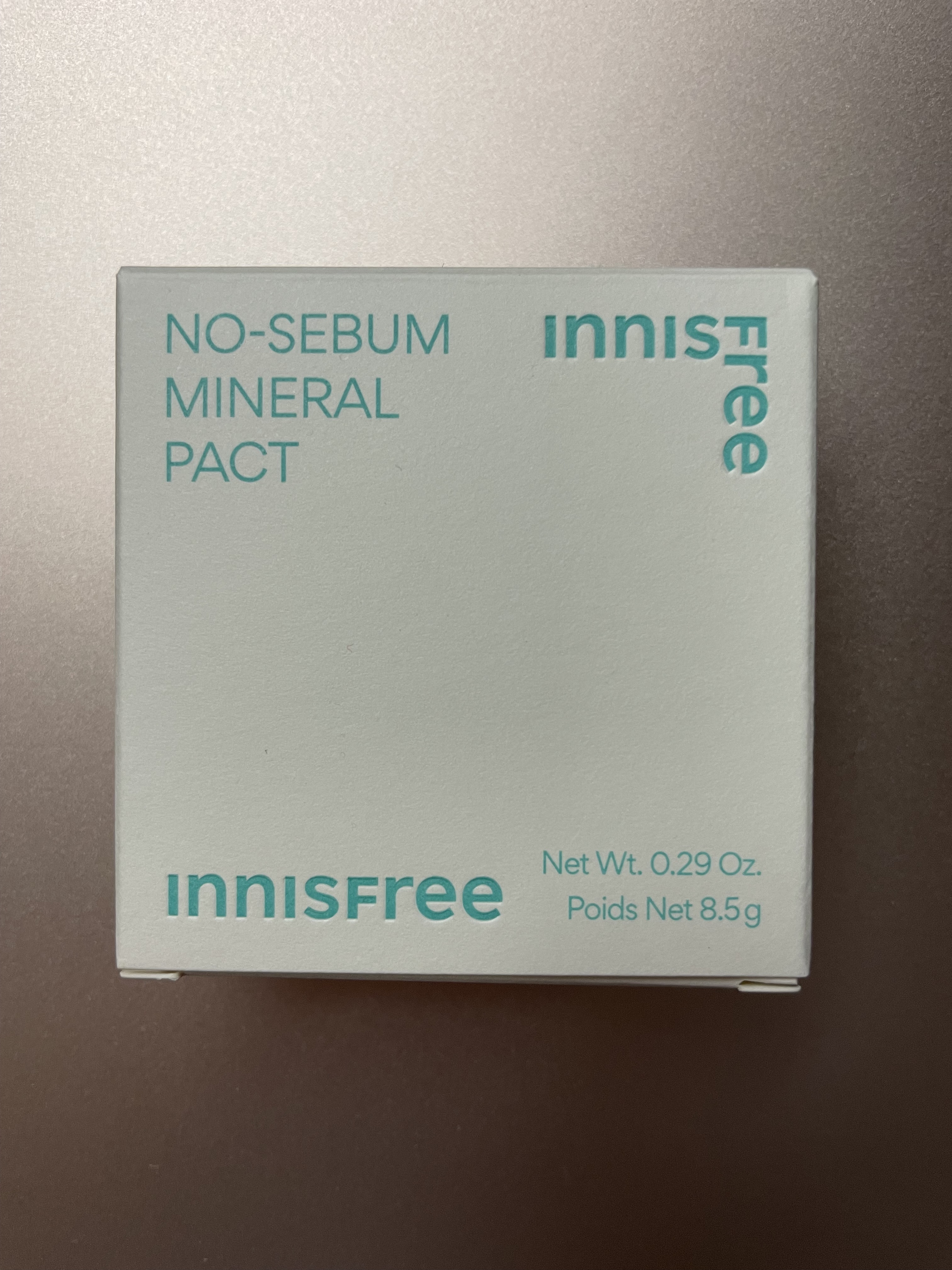 ノーセバム　ミネラルパクト　S/innisfree/プレストパウダーを使ったクチコミ（1枚目）