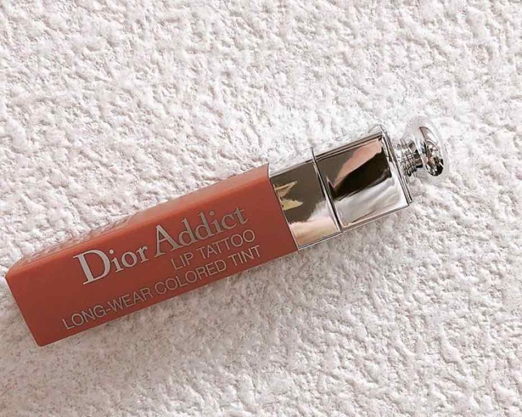 【旧】ディオール アディクト リップ ティント 421 ナチュラル ベージュ/Dior/リップグロスを使ったクチコミ（1枚目）