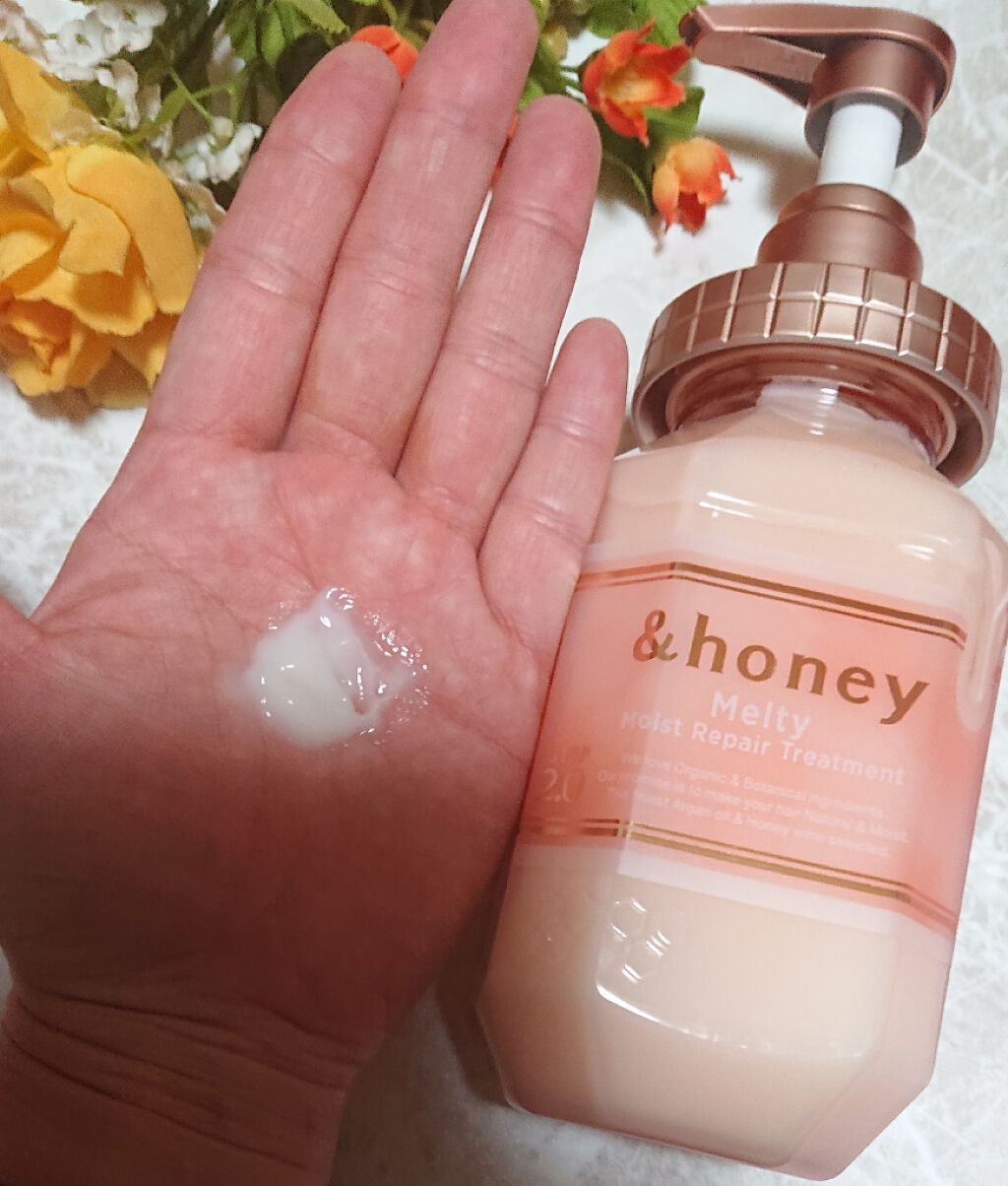 &honey Melty モイストリペア シャンプー1.0/モイストリペア ヘアトリートメント2.0/&honey/市販シャンプーを使ったクチコミ(4枚目)