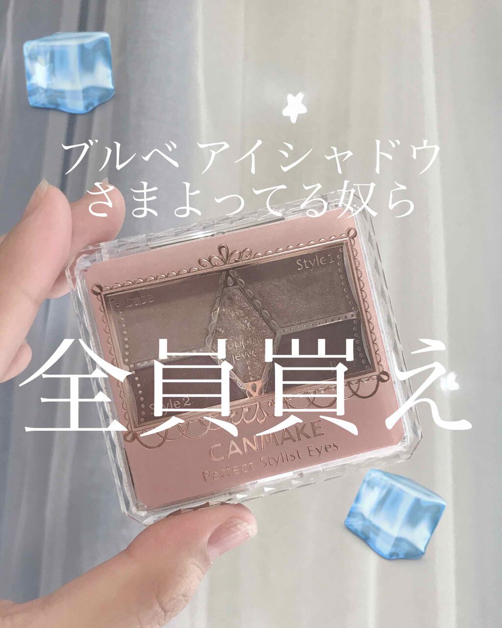 【旧品】パーフェクトスタイリストアイズ/キャンメイク/アイシャドウパレットを使ったクチコミ(1枚目)