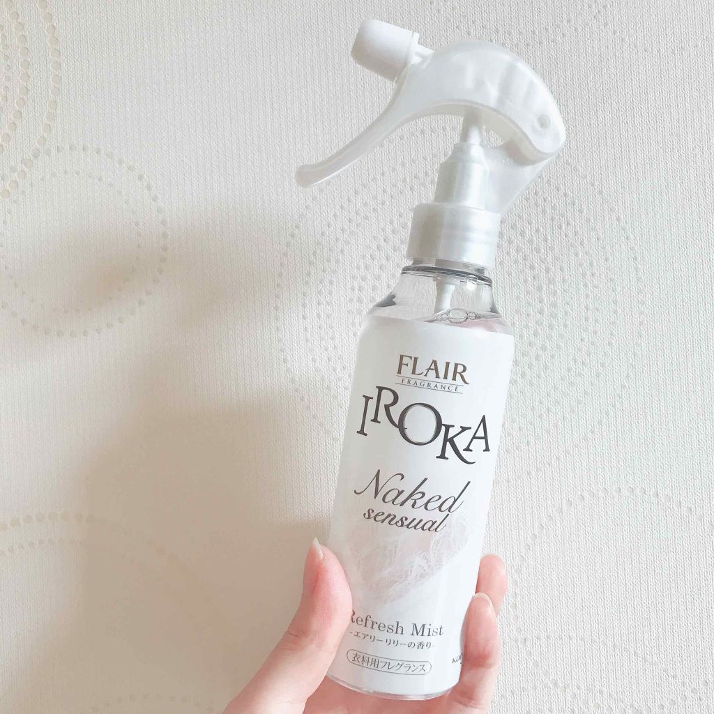 フレア フレグランス IROKA 衣類のリフレッシュミスト エアリー/IROKA/ファブリックミストを使ったクチコミ(1枚目)