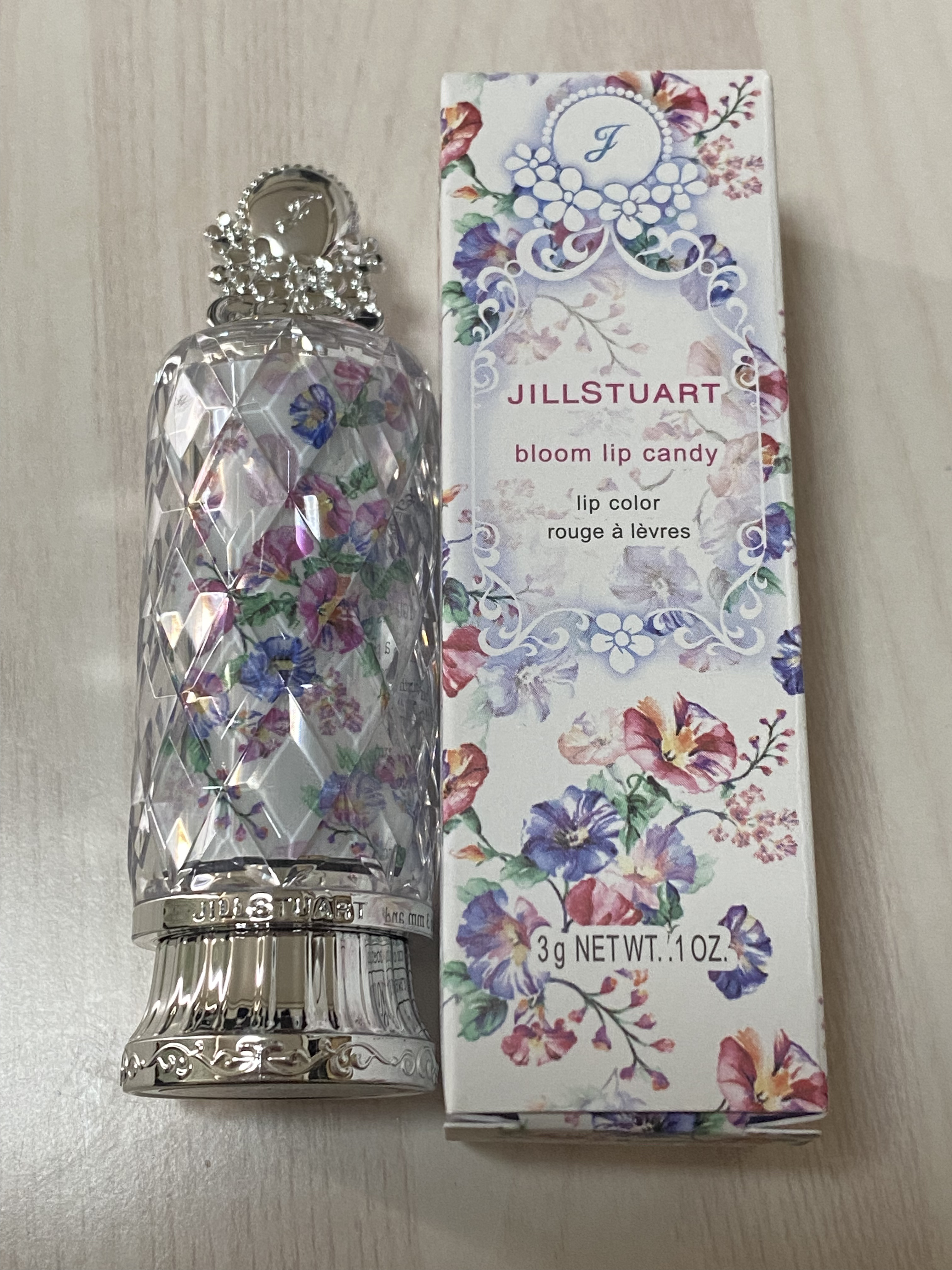 ジルスチュアート ブルーム リップ キャンディ 08 shiny morning glory/JILL STUART/口紅を使ったクチコミ（2枚目）