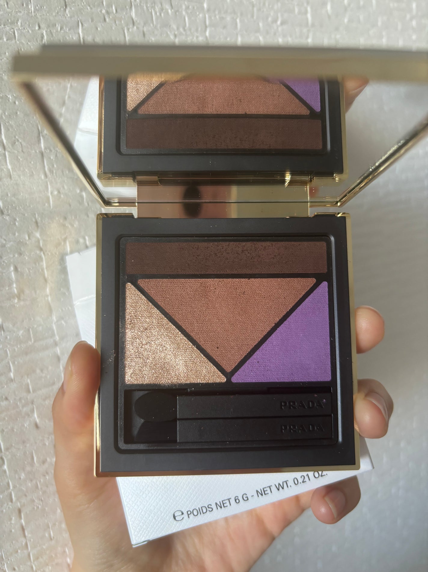 ダイメンションズ マルチエフェクト アイシャドウ/PRADA BEAUTY/アイシャドウパレットを使ったクチコミ(1枚目)