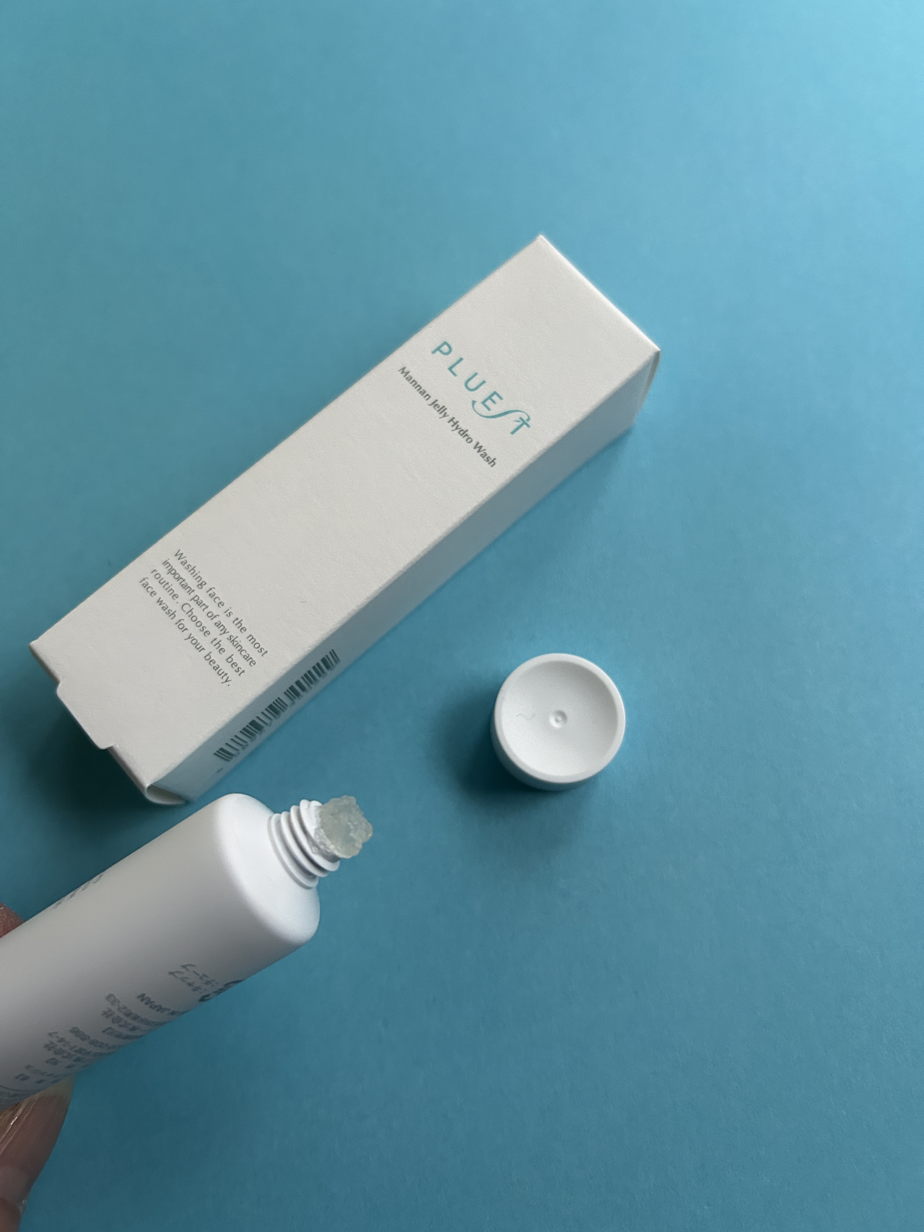 マンナンジェリーハイドロウォッシュ/PLUEST/洗顔料を使ったクチコミ（3枚目）