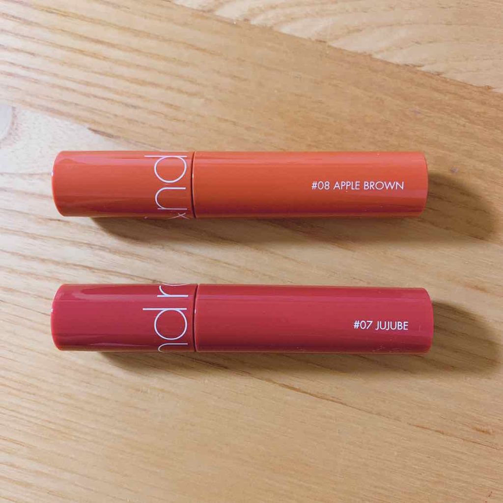 ジューシーラスティングティント/rom&nd/リップティントを使ったクチコミ（1枚目）