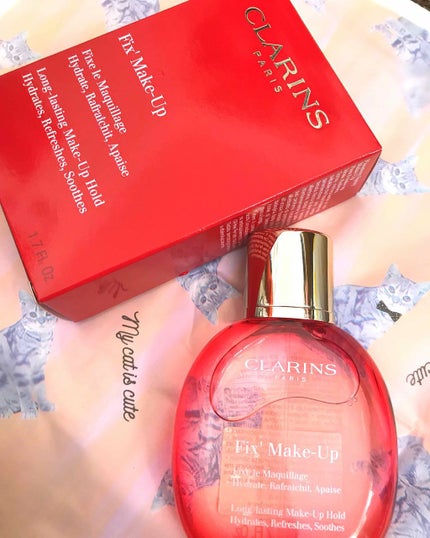 フィックス メイクアップ/CLARINS/ミスト状化粧水を使ったクチコミ(1枚目)