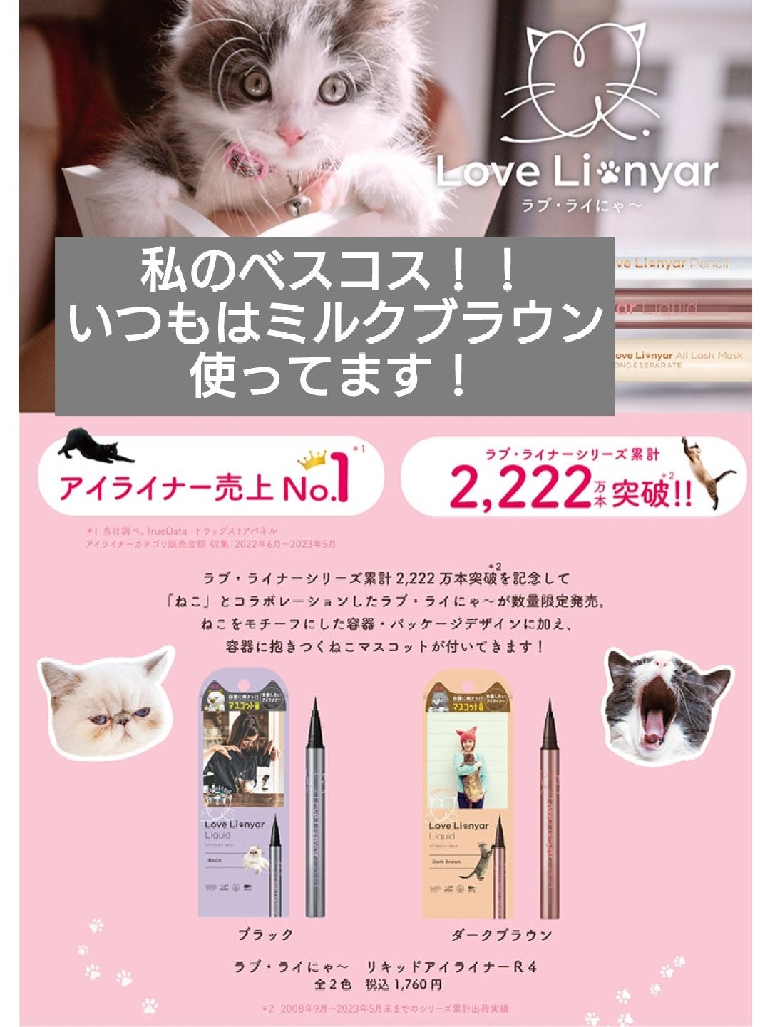 リキッドアイライナーR4/ラブ・ライナー/リキッドアイライナーを使ったクチコミ(6枚目)