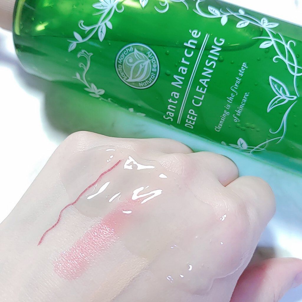 薬用ディープクレンジング 400g/サンタマルシェ/クレンジングジェルを使ったクチコミ（3枚目）