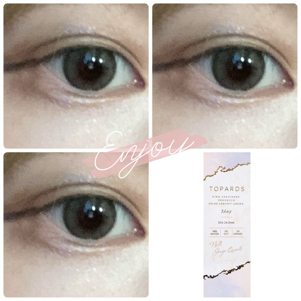 TOPARDS 1day/TOPARDS/ワンデー（１DAY）カラコンを使ったクチコミ（2枚目）