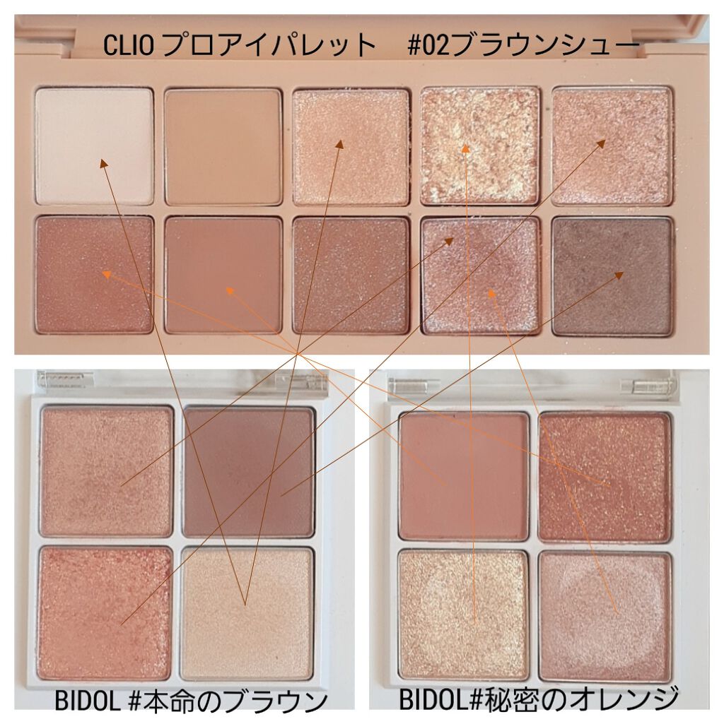 プロ アイ パレット/CLIO/アイシャドウパレットを使ったクチコミ（2枚目）
