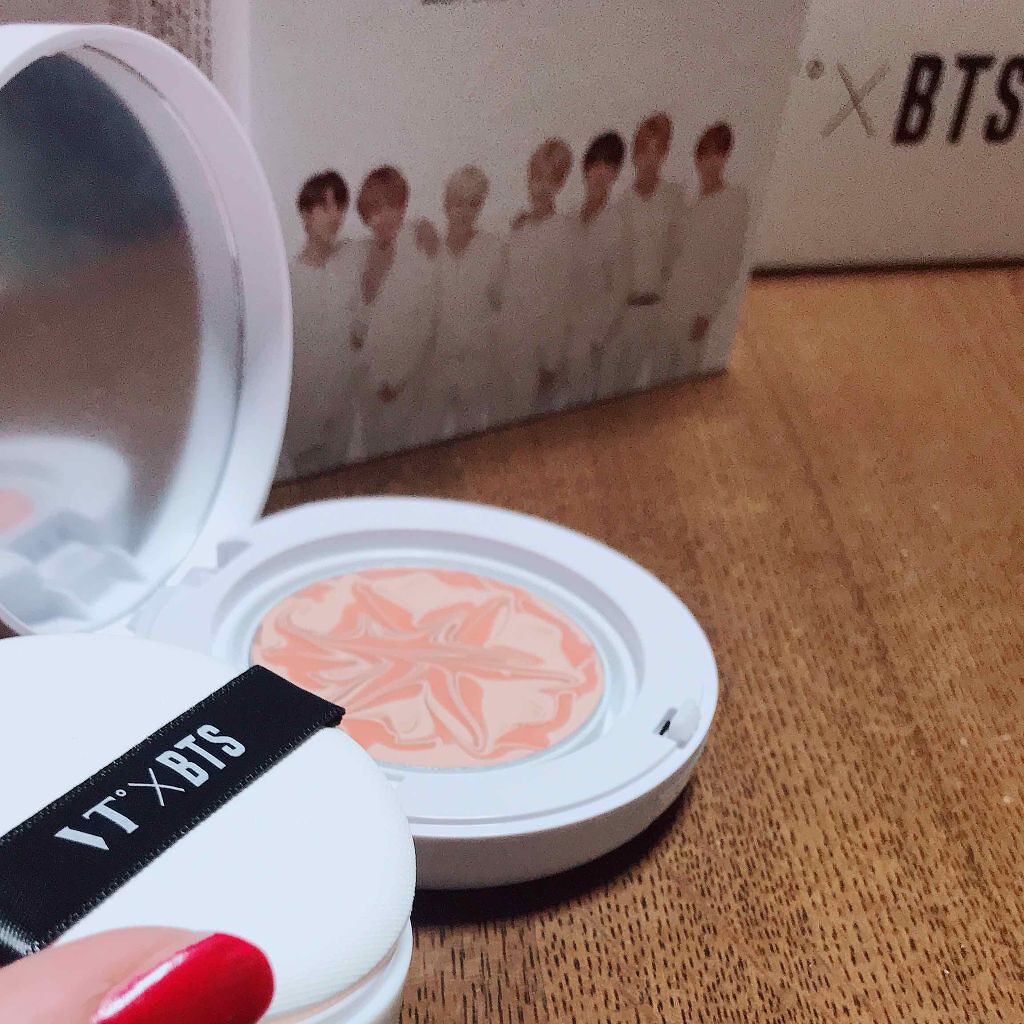 VT×BTS/VT/クリーム・エマルジョンファンデーションを使ったクチコミ（2枚目）