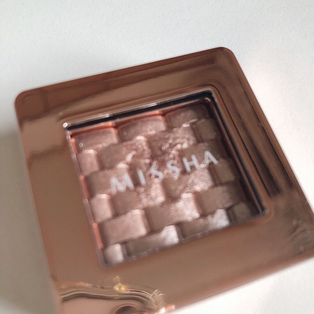 モダンアイシャドウ イタルプリズム No.03/MISSHA/単色アイシャドウを使ったクチコミ（2枚目）