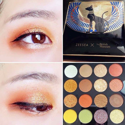 大英博物館 エジプトシリーズ アイシャドウパレット/ZEESEA/アイシャドウパレットを使ったクチコミ(1枚目)