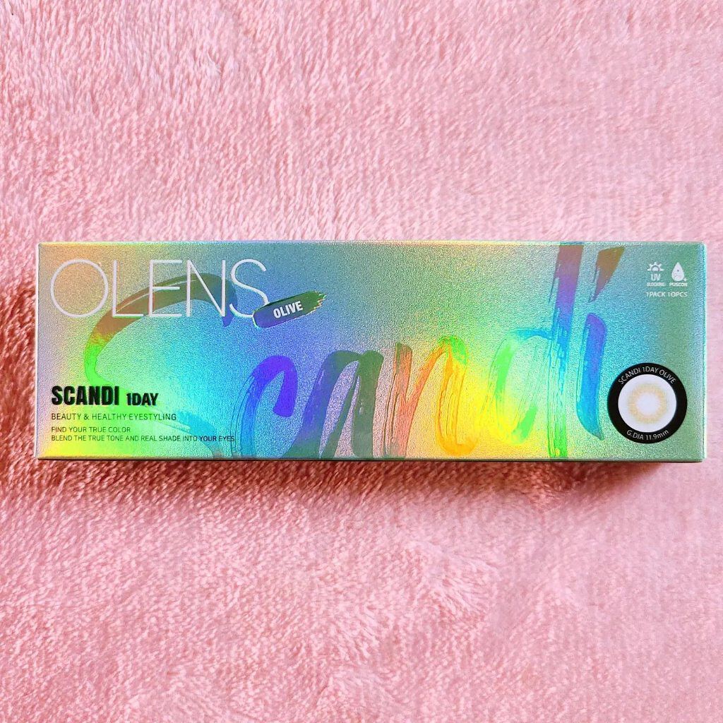 SCANDI 1day/OLENS/カラーコンタクトレンズを使ったクチコミ（2枚目）