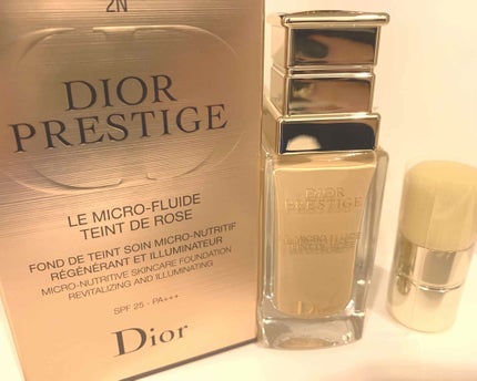 プレステージ ル フルイド タン ドゥ ローズ/Dior/リキッドファンデーションを使ったクチコミ(1枚目)