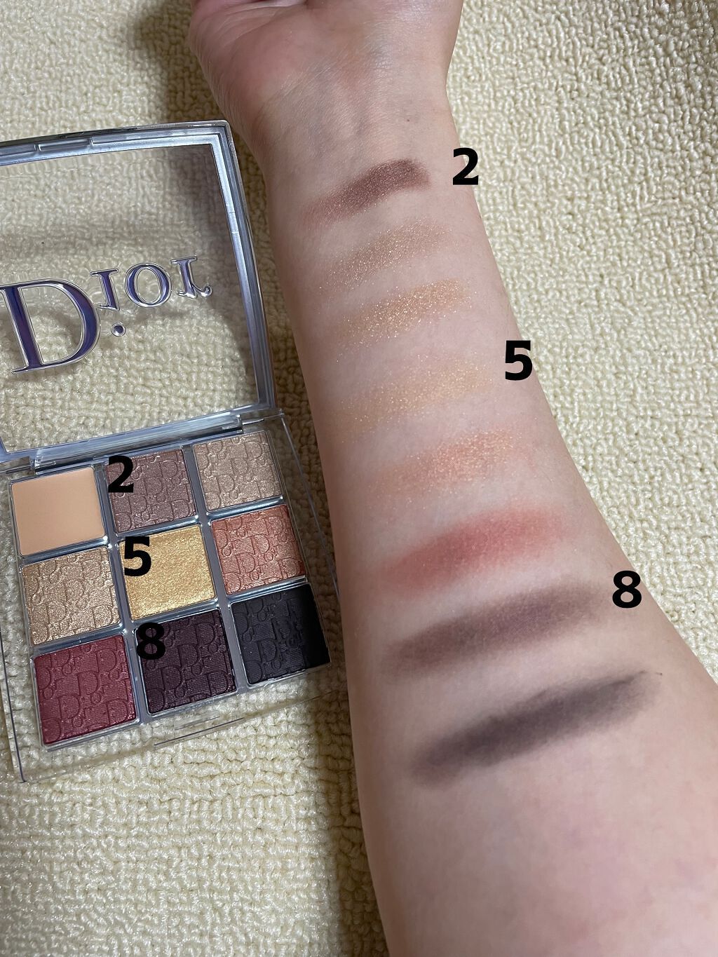 ディオール バックステージ アイ パレット/Dior/アイシャドウパレットを使ったクチコミ(3枚目)
