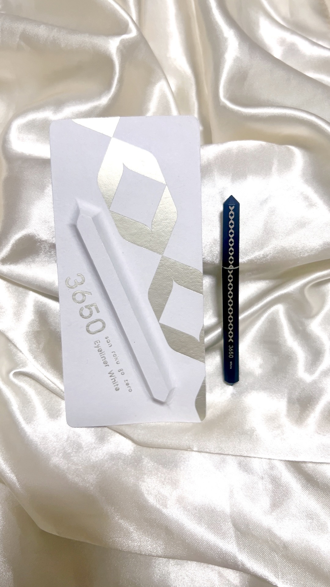 リキッドアイライナー  ホワイト(White)/3650/リキッドアイライナーを使ったクチコミ（3枚目）