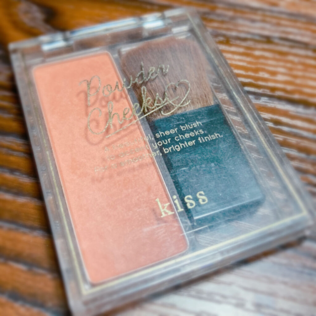 パウダーチークス 01 Soir/KiSS/パウダーチークを使ったクチコミ（1枚目）