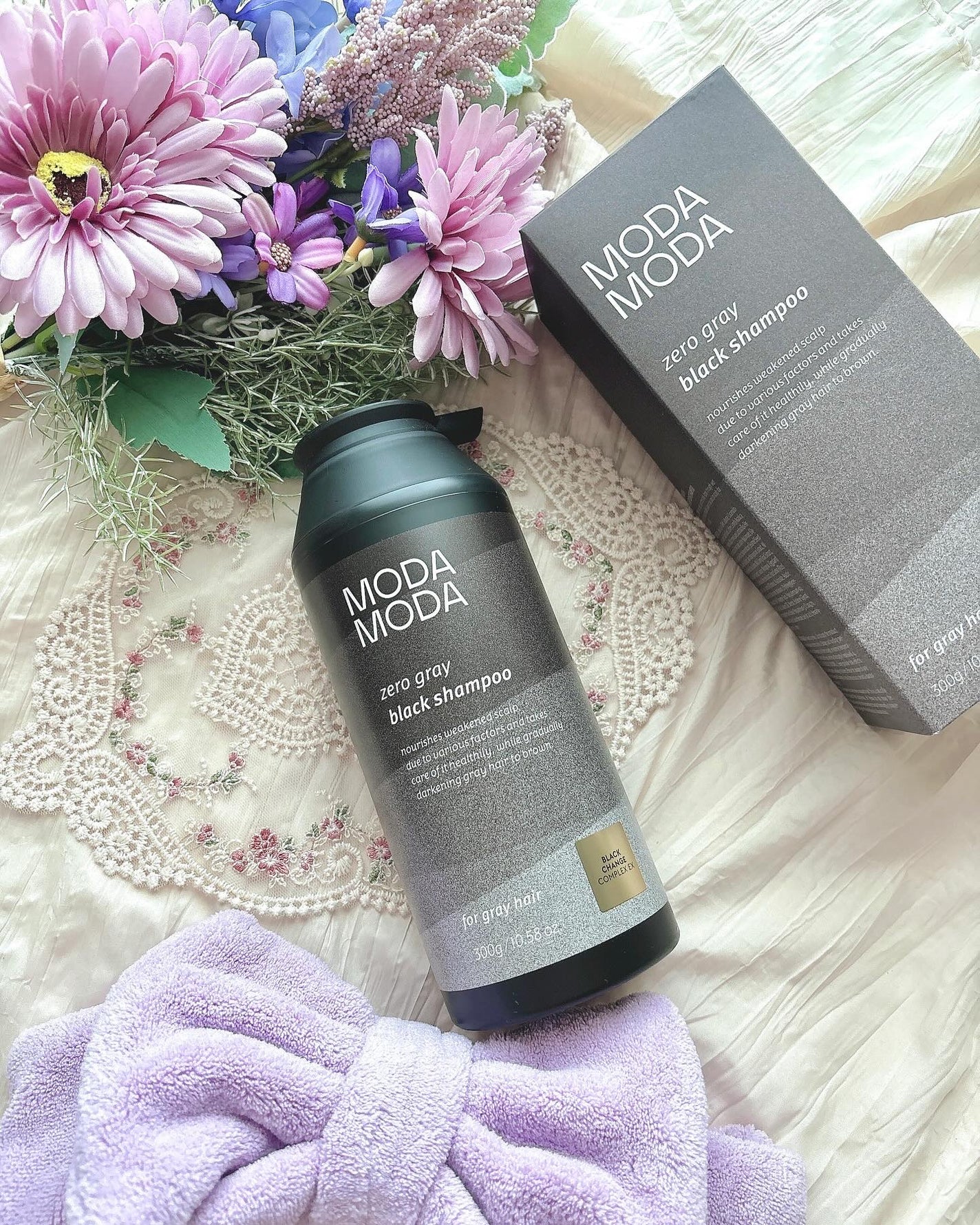 モダモダゼログレイシャンプー/MODAMODA/市販シャンプーを使ったクチコミ(4枚目)