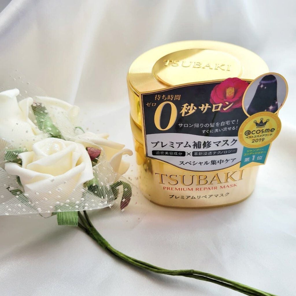 プレミアムリペアマスク(資生堂 プレミアムリペアマスク)/TSUBAKI/ヘアマスク・ヘアパックを使ったクチコミ(2枚目)