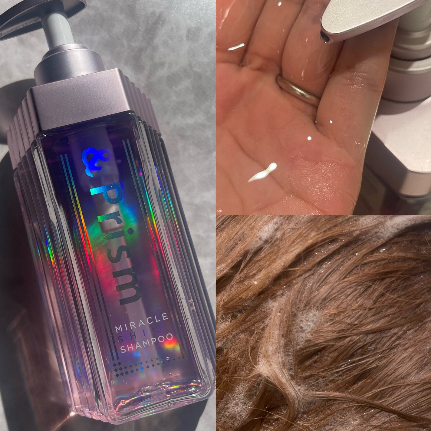 ミラクル シャイン シャンプー/ヘアトリートメント/&Prism/市販シャンプーを使ったクチコミ(2枚目)