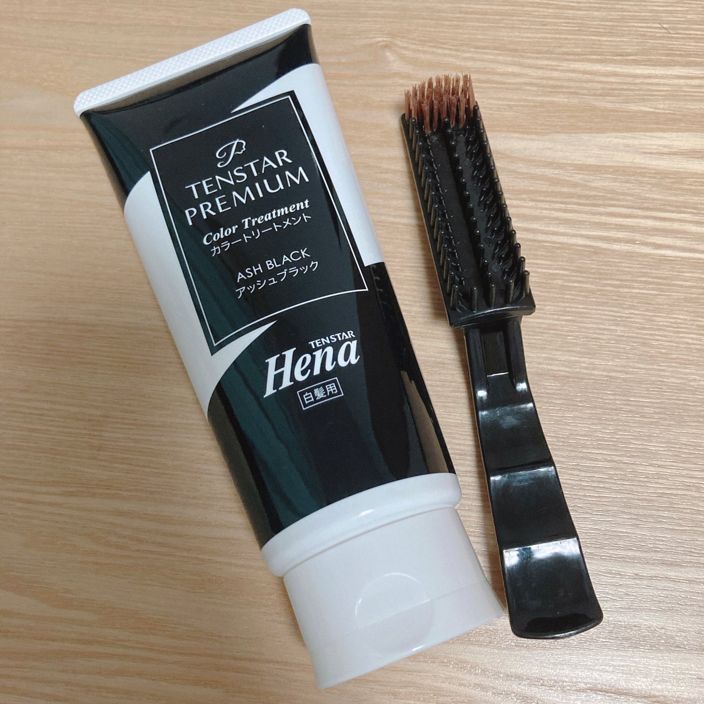 テンスターHenaプレミアム カラートリートメント/テンスターHenaプレミアム/ヘアカラーを使ったクチコミ(1枚目)