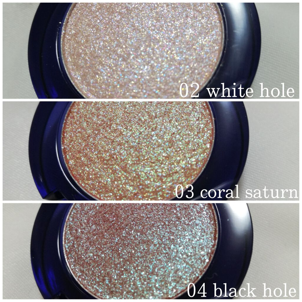 グリッター シャドウ カラー/rom&nd/グリッターを使ったクチコミ（2枚目）