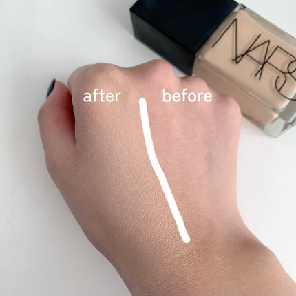 ライトリフレクティング ファンデーション/NARS/リキッドファンデーションを使ったクチコミ(4枚目)