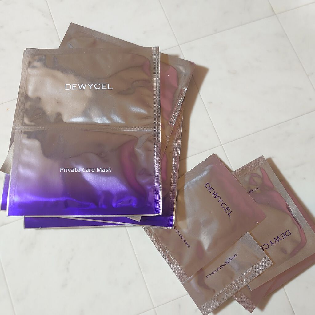 デュイセル プライベートケアマスク/DEWYCEL/シートマスク・パックを使ったクチコミ（1枚目）