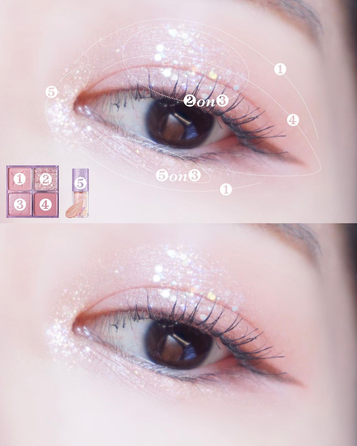 グリーミングアイグリッター/IBIM/グリッターを使ったクチコミ(8枚目)