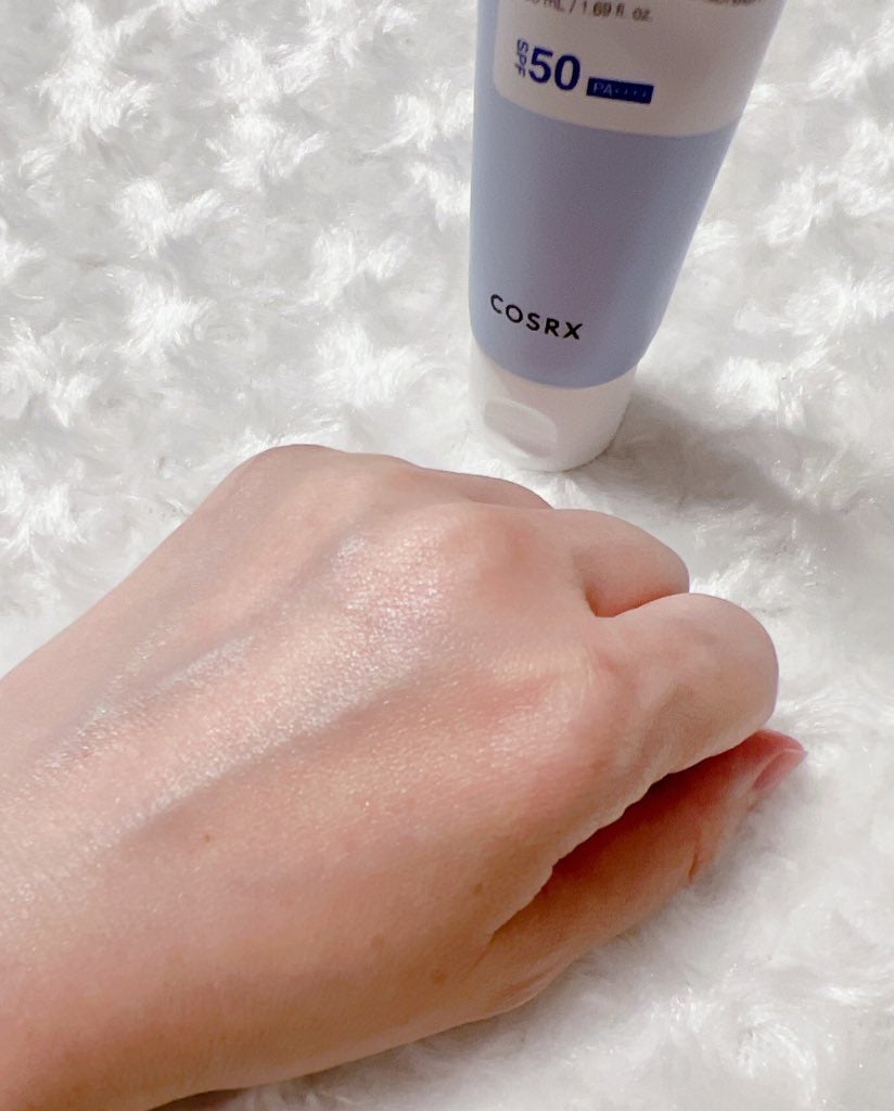 ウルトラライト透明UVクリーム/COSRX/日焼け止めクリームを使ったクチコミ(3枚目)