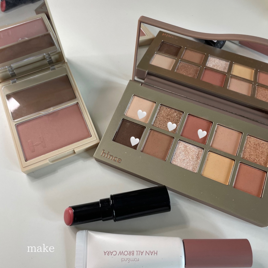 ニューデップスアイシャドウパレット/hince/アイシャドウパレットを使ったクチコミ（2枚目）