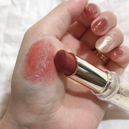 ラスティンググロスリップ/CEZANNE/口紅を使ったクチコミ(4枚目)