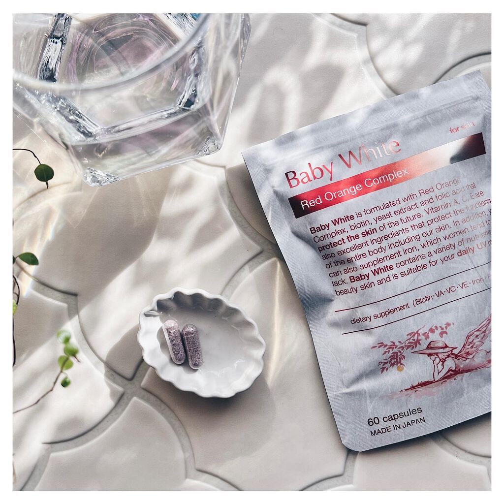 Baby White 60粒/renaTerra/美容サプリメントを使ったクチコミ（1枚目）