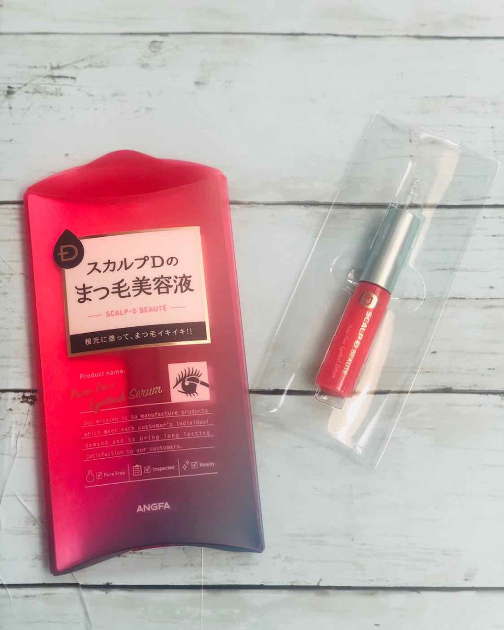 スカルプD ボーテ ピュアフリーアイラッシュセラム/アンファー(スカルプD)/まつげ美容液を使ったクチコミ(1枚目)