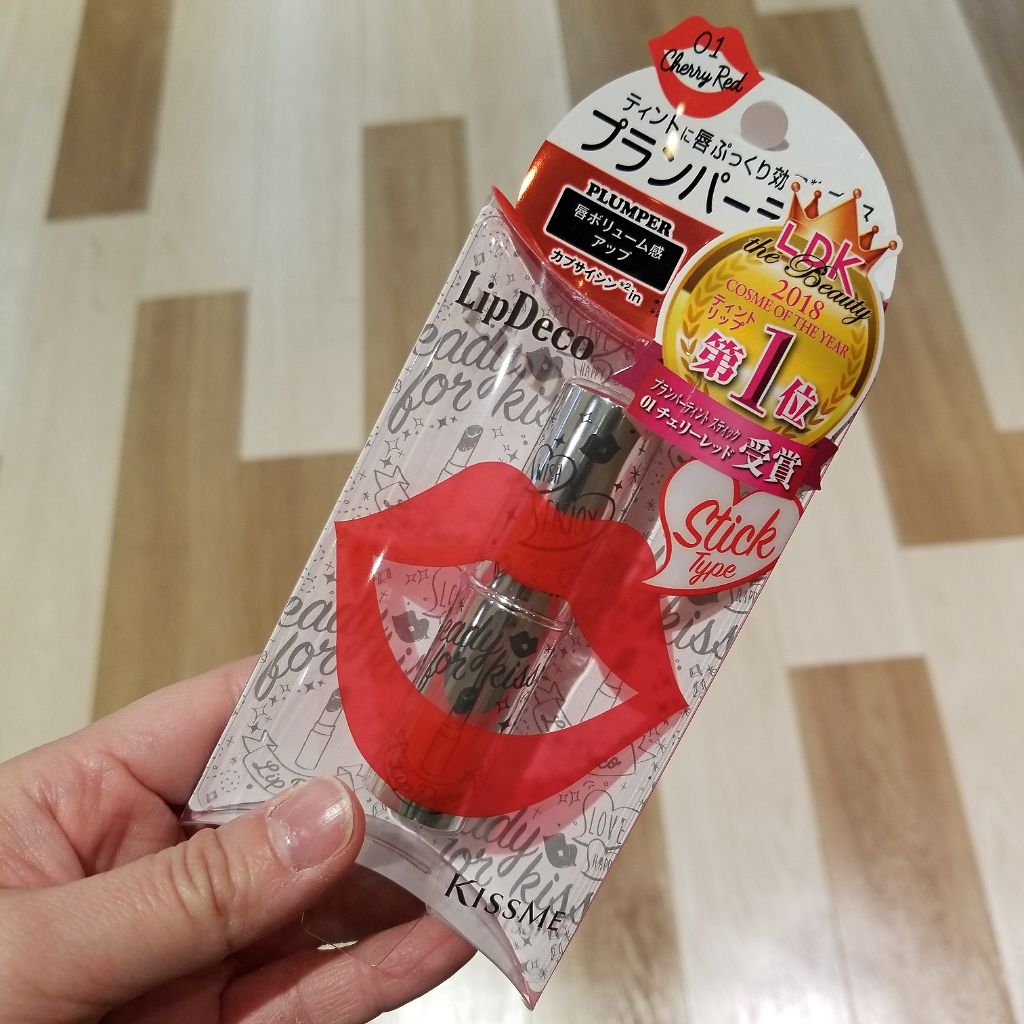 プランパーティントスティック/リップデコ/リップティントを使ったクチコミ（1枚目）