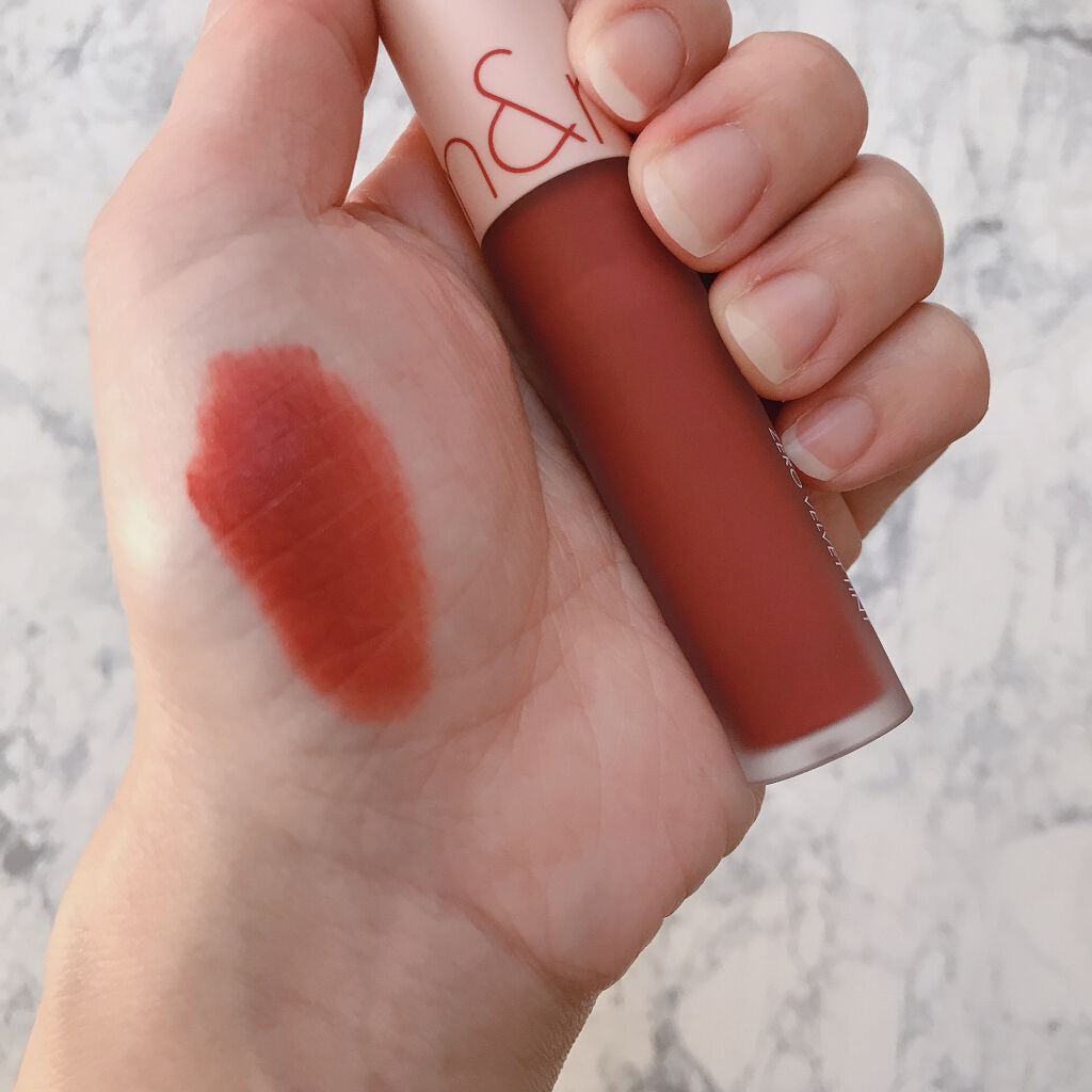 ゼロベルベットティント/rom&nd/リップティントを使ったクチコミ（3枚目）