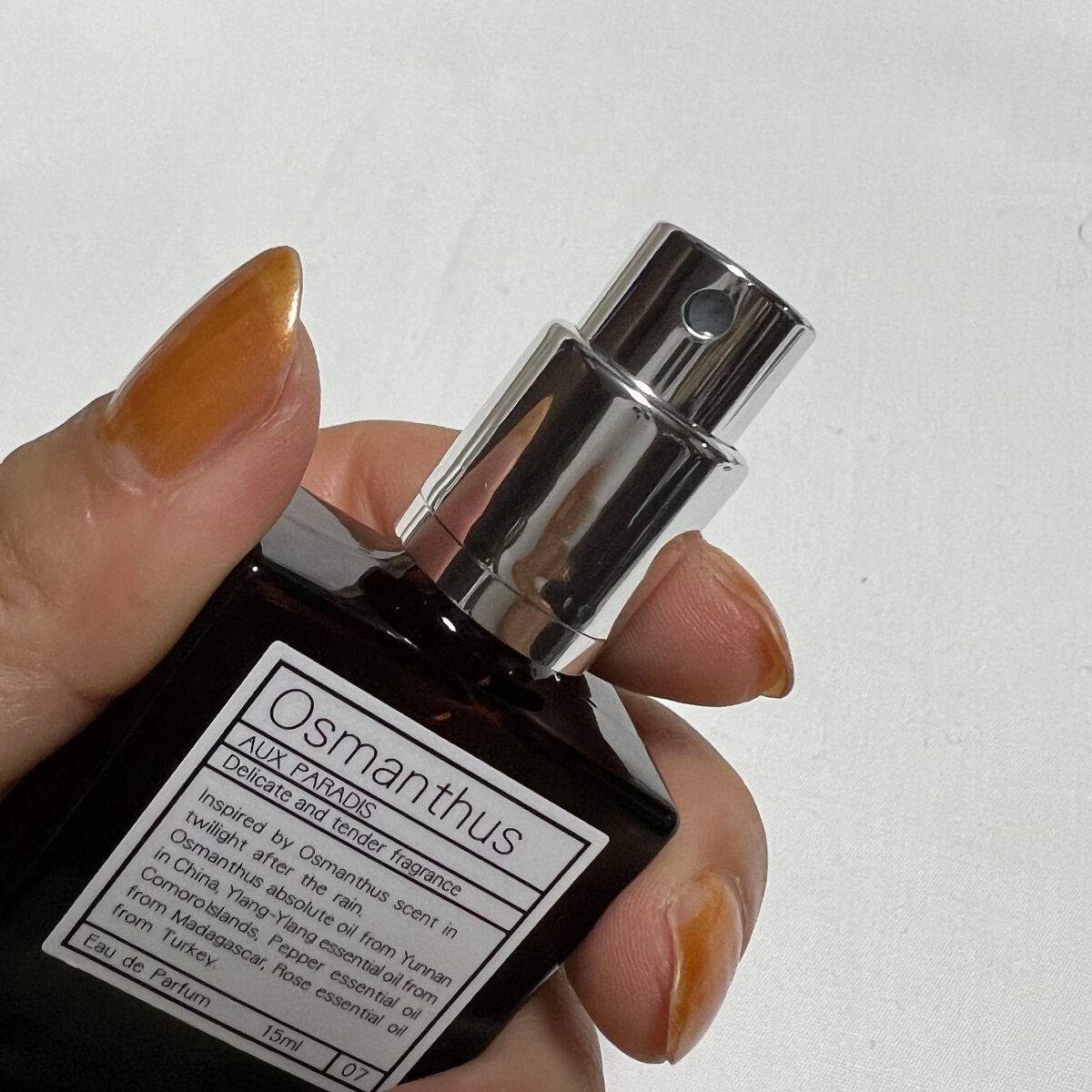 オードパルファム #07 Osmanthus 〔オスマンサス〕/AUX PARADIS/香水(レディース)を使ったクチコミ(3枚目)