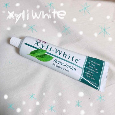 XyliWhite Toothpaste Gel Refreshmint/Now Foods/歯磨き粉を使ったクチコミ（1枚目）