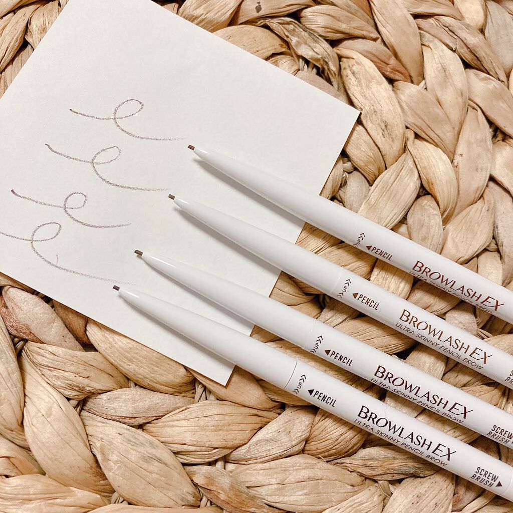 ブロウラッシュEX　ウルトラスキニーペンシルブロウ N/ブロウラッシュ/アイブロウペンシルを使ったクチコミ（3枚目）