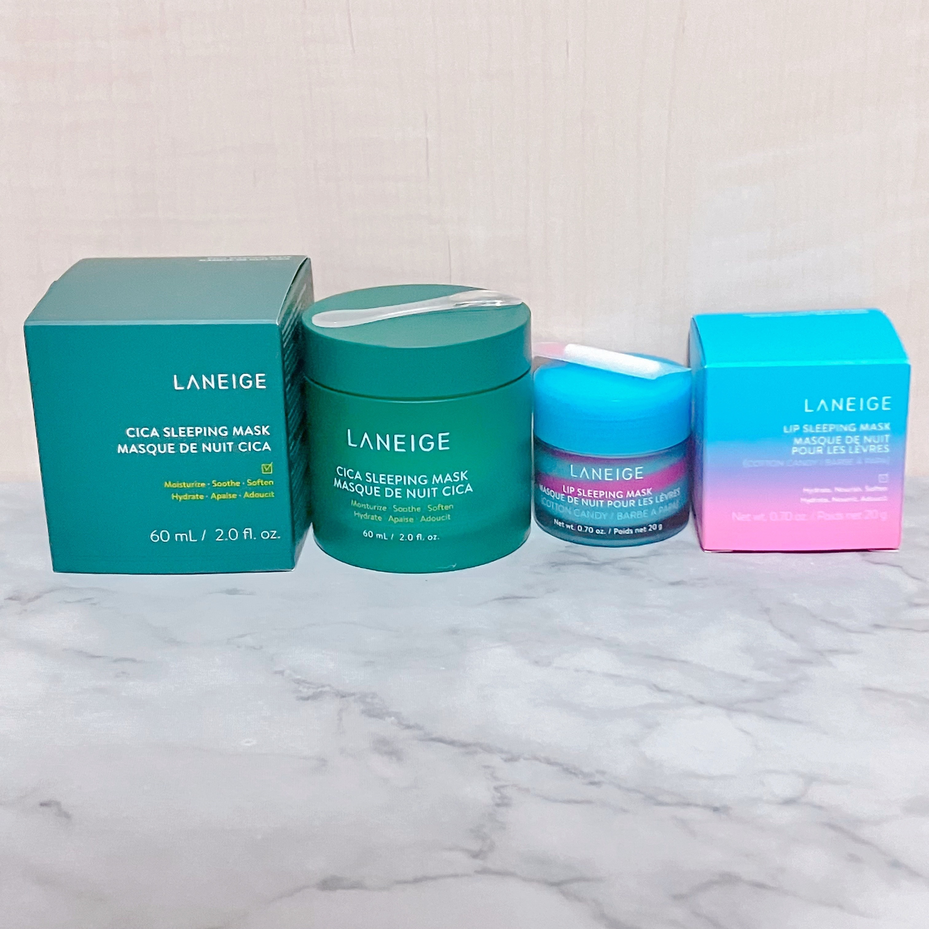 リップスリーピングマスク コットンキャンディ/LANEIGE/リップマスクを使ったクチコミ（3枚目）