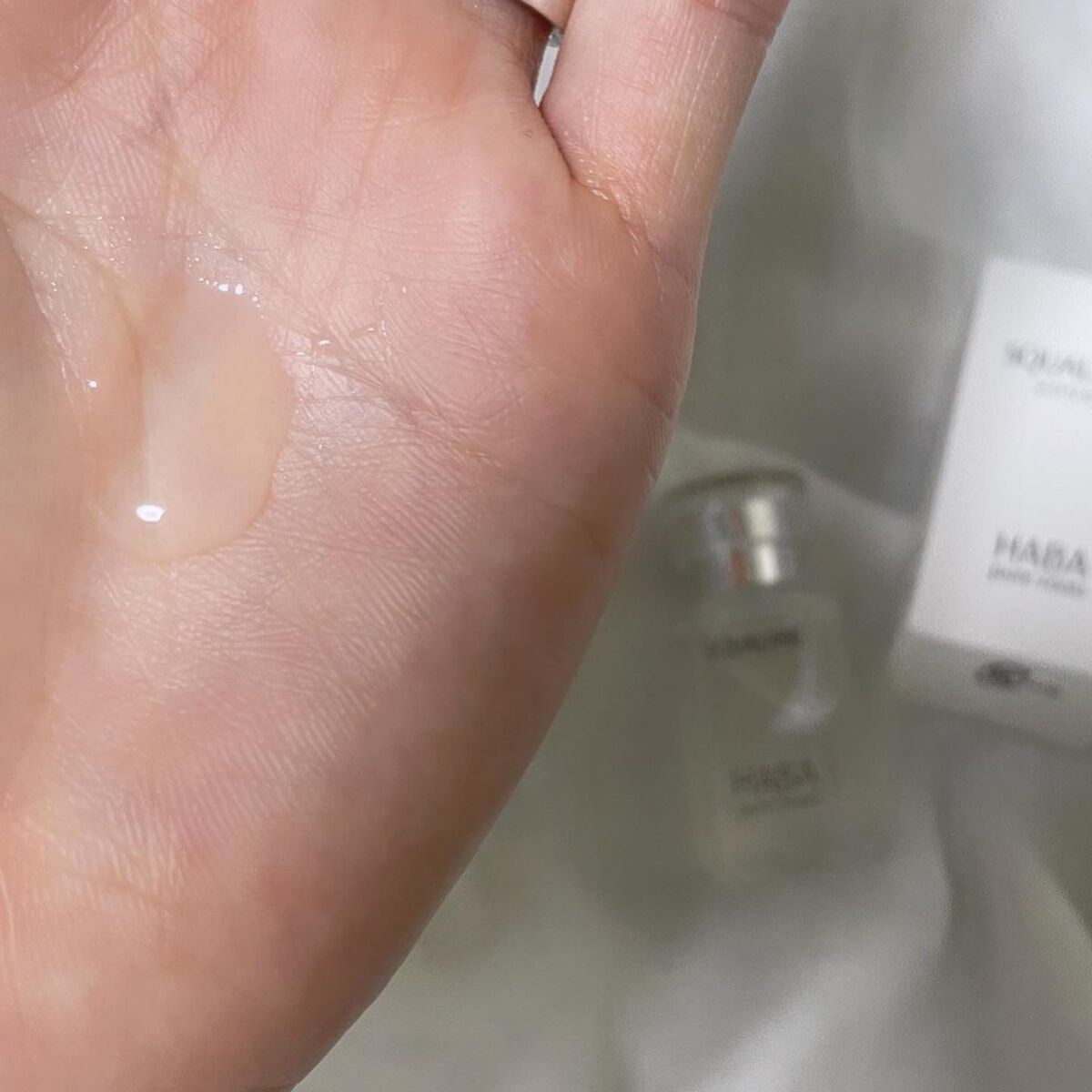 高品位「スクワラン」/HABA/フェイスオイルを使ったクチコミ(2枚目)