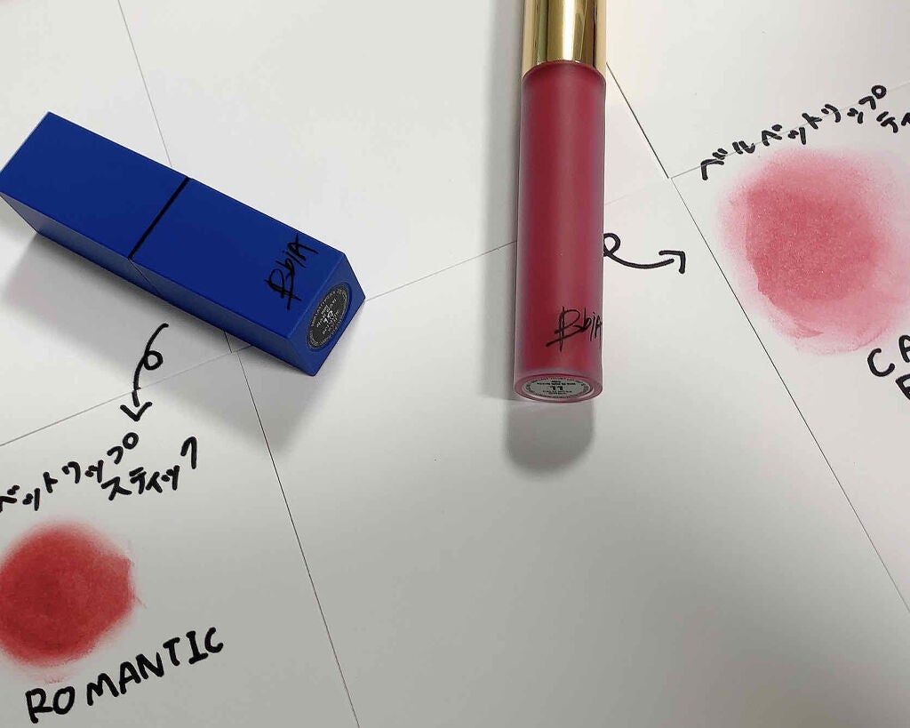 ラストベルベットティント/BBIA/リップティントを使ったクチコミ(1枚目)