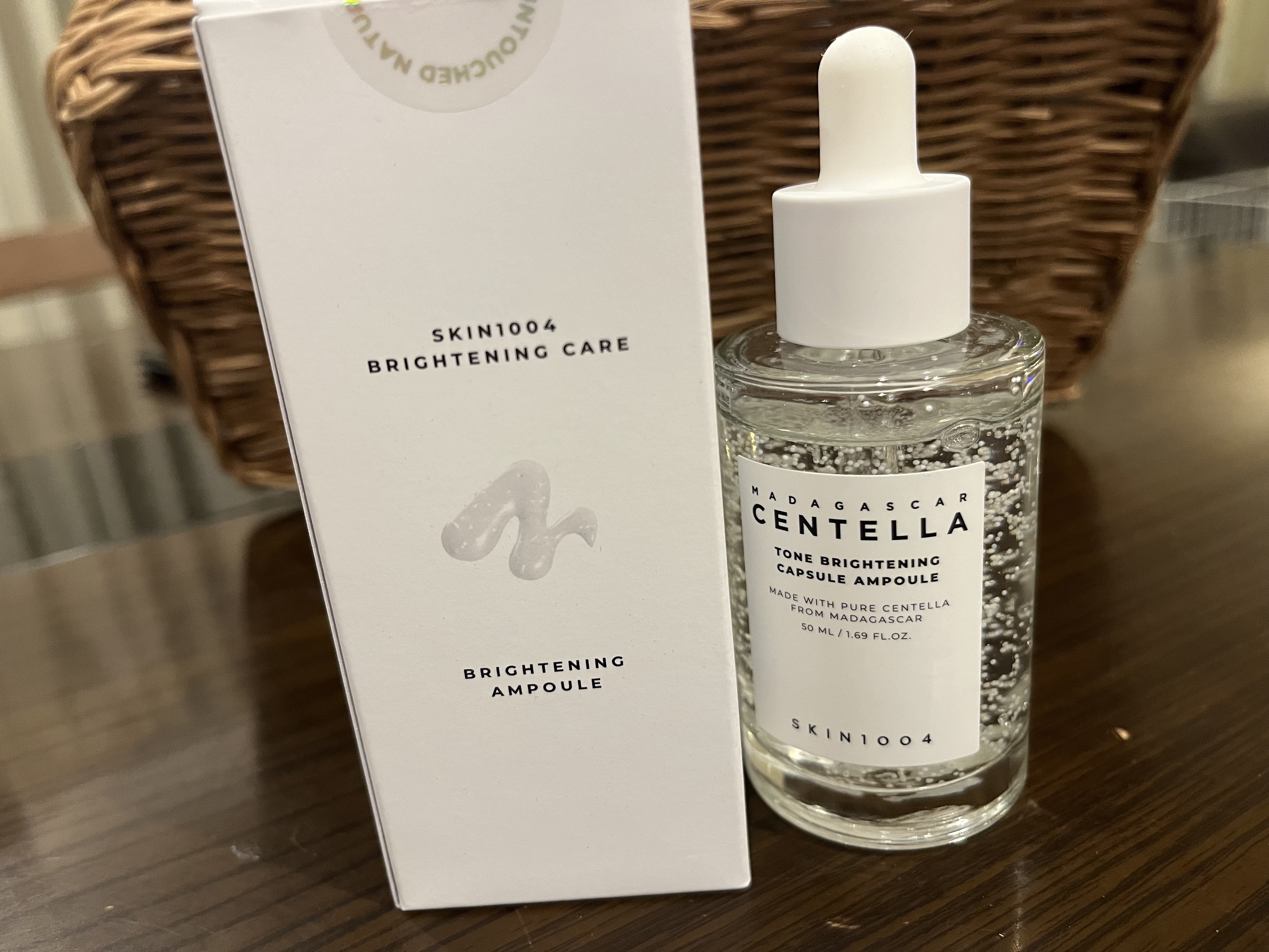 トーンブライトニング カプセルアンプル/SKIN1004/美容液を使ったクチコミ（1枚目）