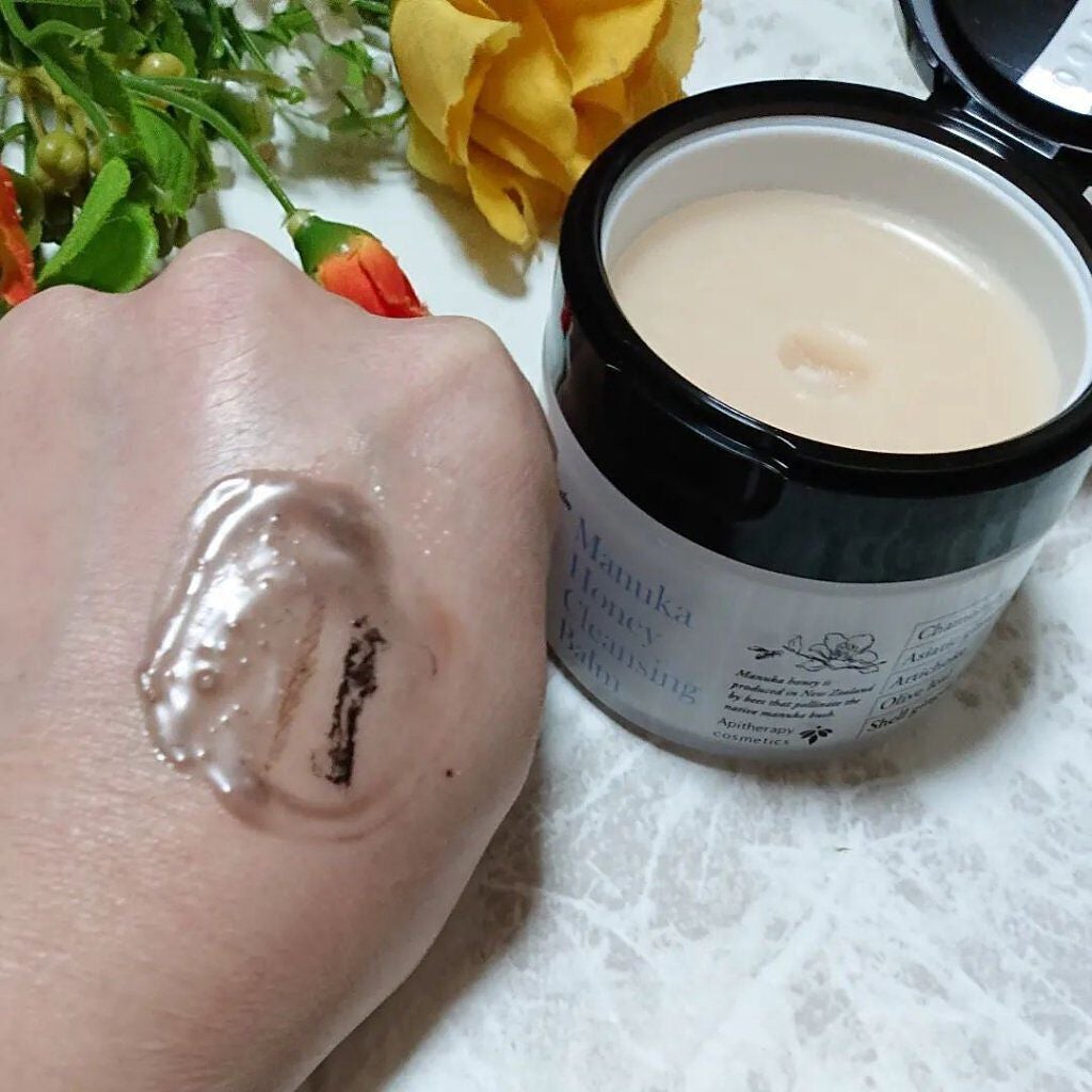 マヌカハニー クレンジングバーム/アピセラピーコスメティクス/クレンジングバームを使ったクチコミ(6枚目)